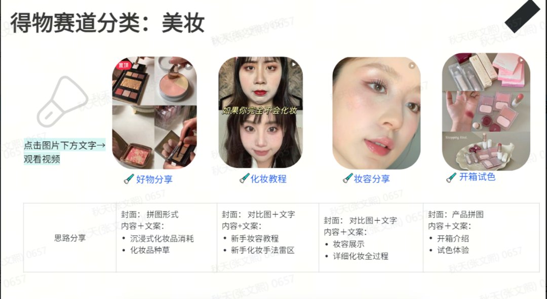 美妆类封面与常青内容参考
