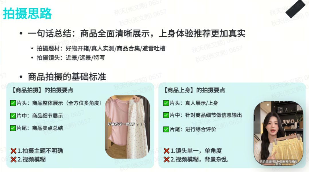 视频拍摄形式参考一